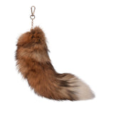 Maxbell Maxbell Faux Fur Tail Keychain Fashion Charm Handmade Bag Pendant for Car Gift Women Style A