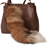Maxbell Maxbell Faux Fur Tail Keychain Fashion Charm Handmade Bag Pendant for Car Gift Women Style A