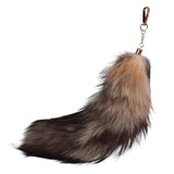 Maxbell Maxbell Faux Fur Tail Keychain Fashion Charm Handmade Bag Pendant for Car Gift Women Style C