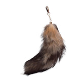 Maxbell Maxbell Faux Fur Tail Keychain Fashion Charm Handmade Bag Pendant for Car Gift Women Style C