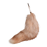 Maxbell Maxbell Faux Fur Tail Keychain Fashion Charm Handmade Bag Pendant for Car Gift Women Style D