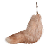 Maxbell Maxbell Faux Fur Tail Keychain Fashion Charm Handmade Bag Pendant for Car Gift Women Style D