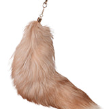 Maxbell Maxbell Faux Fur Tail Keychain Fashion Charm Handmade Bag Pendant for Car Gift Women Style D