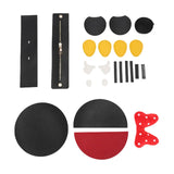 Maxbell 2xDIY PU Leather Bag Making Kit Handmade for Beginners Crafts DIY Shoulder Bag With Bow