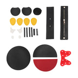 Maxbell 4xDIY PU Leather Bag Making Kit Handmade for Beginners Crafts DIY Shoulder Bag With Bow