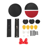 Maxbell 4xDIY PU Leather Bag Making Kit Handmade for Beginners Crafts DIY Shoulder Bag With Bow