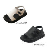 Maxbell Children Sandals Casual Lightweight Non Skid Comfortable Open Toe Boys Shoes White 21