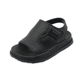 Maxbell Children Sandals Casual Lightweight Non Skid Comfortable Open Toe Boys Shoes Black 21
