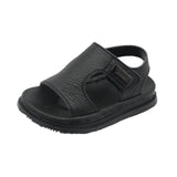 Maxbell Children Sandals Casual Lightweight Non Skid Comfortable Open Toe Boys Shoes Black 21
