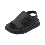 Maxbell Children Sandals Casual Lightweight Non Skid Comfortable Open Toe Boys Shoes Black 23