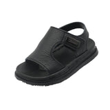 Maxbell Children Sandals Casual Lightweight Non Skid Comfortable Open Toe Boys Shoes Black 24