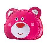 Maxbell 5xDIY PU Leather Bag Making Kit Gift for Girlfriend Cute Bear DIY Shoulder Bag Cute bear Rose Red