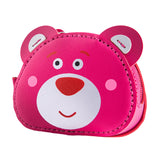 Maxbell 5xDIY PU Leather Bag Making Kit Gift for Girlfriend Cute Bear DIY Shoulder Bag Cute bear Rose Red
