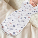 Maxbell Baby Transitional Swaddle Blanket Soft Lightweight Newborn Swaddle M