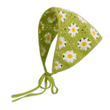 Crochet Hair Bandana Handmade Hair Tie Cute Hair Accessories for Girls Women style A