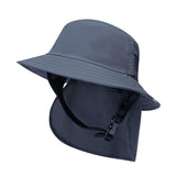 Sun Protection Hat Clothing Accessories Fishing Hat for Summer Camping Women Dark Gray