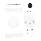 Maxbell 4xDIY Leather Bag Making Cute Hand Knitting Craft Shoulder Bag Sewing Material White