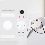Maxbell 2xDIY Leather Bag Making Cute Hand Knitting Craft Shoulder Bag Sewing Material White