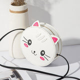 Maxbell 4xDIY Leather Bag Making Cute Hand Knitting Craft Shoulder Bag Sewing Material White