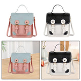 Maxbell Maxbell Handbag Making Materials DIY Lady PU Leather Shoulder Bag Making Set Blue Pink