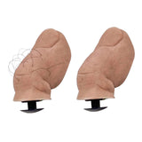 Maxbell 3D Funny Toe Shoe Charm Unique Decorative Shoe Decor for Cosplay Gifts Clogs Hairy
