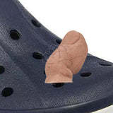 Maxbell 3D Funny Toe Shoe Charm Unique Decorative Shoe Decor for Cosplay Gifts Clogs Hairy