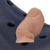 Maxbell 3D Funny Toe Shoe Charm Unique Decorative Shoe Decor for Cosplay Gifts Clogs Hairless