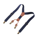 Maxbell Boys Suspender Elastic Suspenders Solid Strong Clips Tuxedo Suspenders