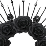 Maxbell Maxbell Flower Headband Girls Halloween Headband Crown Headpiece for Day of The Dead
