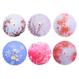 Maxbell Maxbell Chinese Umbrella 32 inch Handmade Oriental Umbrella for Cosplay Events Party Style A