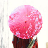 Maxbell Maxbell Chinese Umbrella 32 inch Handmade Oriental Umbrella for Cosplay Events Party Style B