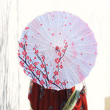 Maxbell Maxbell Chinese Umbrella 32 inch Handmade Oriental Umbrella for Cosplay Events Party Style E