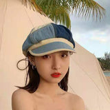 Maxbell Maxbell Women Beret Hat Decor Gift Versatile Summer Cap for Spring New Year Vacation