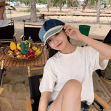 Maxbell Maxbell Women Beret Hat Decor Gift Versatile Summer Cap for Spring New Year Vacation