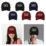 Maxbell Maxbell Baseball Cap Hip Hop Trucker Cap Cotton Running Hat for Running Travel Beach DAD Black Color