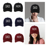 Maxbell Maxbell Baseball Cap Hip Hop Trucker Cap Cotton Running Hat for Running Travel Beach DAD Black Color