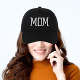 Maxbell Maxbell Baseball Cap Hip Hop Trucker Cap Cotton Running Hat for Running Travel Beach MOM Black Color