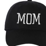 Maxbell Maxbell Baseball Cap Hip Hop Trucker Cap Cotton Running Hat for Running Travel Beach MOM Black Color
