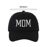Maxbell Maxbell Baseball Cap Hip Hop Trucker Cap Cotton Running Hat for Running Travel Beach MOM Black Color