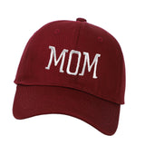Maxbell Baseball Cap Hip Hop Trucker Cap Cotton Running Hat for Running Travel Beach MOM Red Color