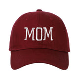 Maxbell Baseball Cap Hip Hop Trucker Cap Cotton Running Hat for Running Travel Beach MOM Red Color