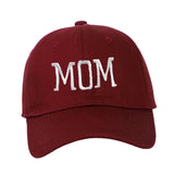 Maxbell Baseball Cap Hip Hop Trucker Cap Cotton Running Hat for Running Travel Beach MOM Red Color