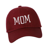 Maxbell Baseball Cap Hip Hop Trucker Cap Cotton Running Hat for Running Travel Beach MOM Red Color