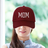 Maxbell Baseball Cap Hip Hop Trucker Cap Cotton Running Hat for Running Travel Beach MOM Red Color