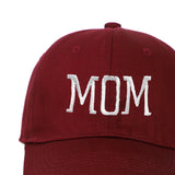 Maxbell Baseball Cap Hip Hop Trucker Cap Cotton Running Hat for Running Travel Beach MOM Red Color