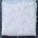 Maxbell Maxbell Wedding Shoulder Veil Shawl Photo Props Party Supplies Decoration Soft Tulle White