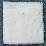 Maxbell Maxbell Wedding Shoulder Veil Shawl Photo Props Party Supplies Decoration Soft Tulle Ivory White