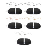Maxbell Maxbell Game Eyeglasses Fashion Portable Practical Clear Eye Glasses Women Black