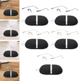 Maxbell Maxbell Game Eyeglasses Fashion Portable Practical Clear Eye Glasses Women Black