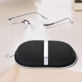 Maxbell Maxbell Game Eyeglasses Fashion Portable Practical Clear Eye Glasses Women Dark Gray